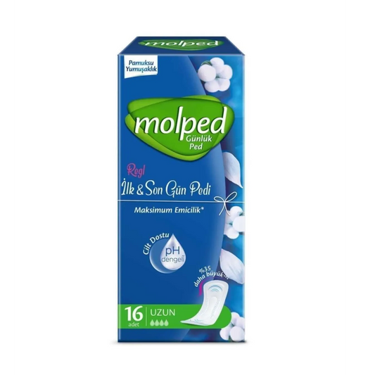 Molped | Pantyliner First & Last Days | 16Pcs