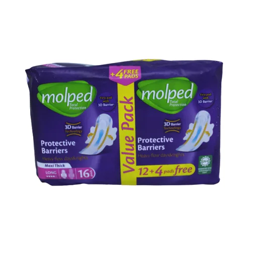 Molped | Total Protection Long | 12 Pcs + 2 Pcs Free