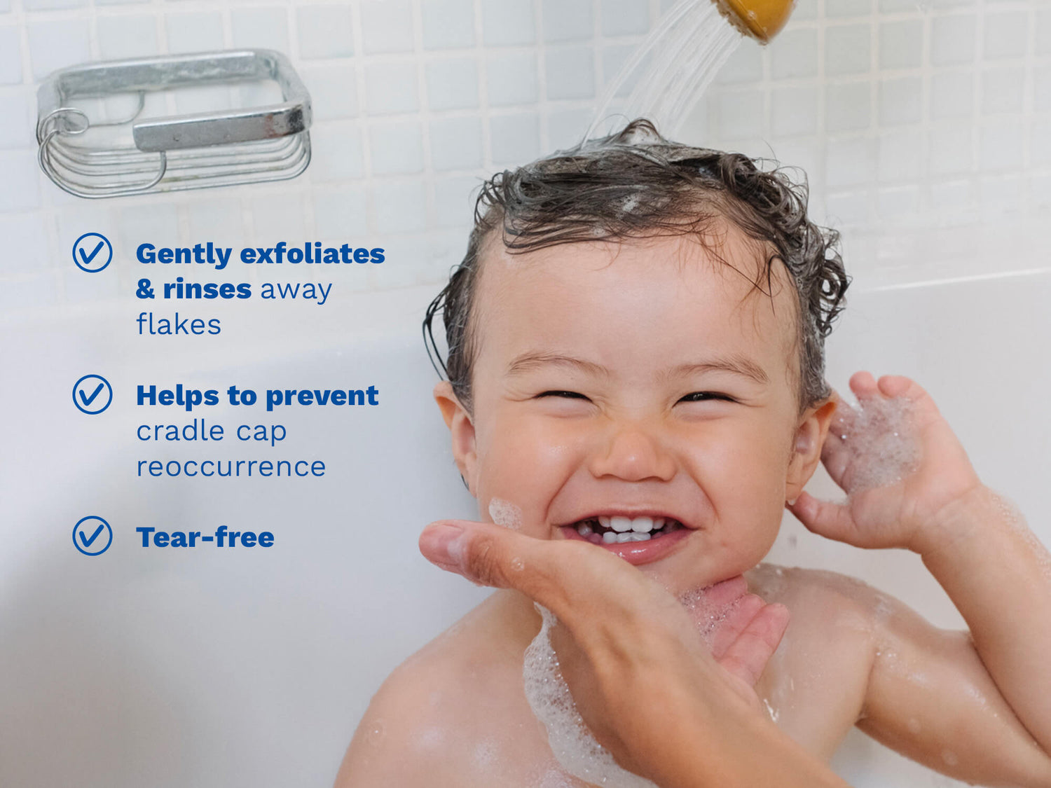 Mustela Foam Shampoo for Newborns 5.07 oz cradle cap benefits