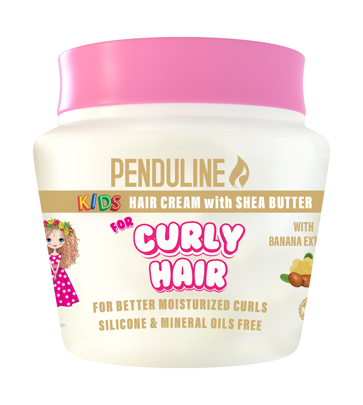 Penduline Kids Hair Cream with Shea Butter (for curly hair) 150 ml