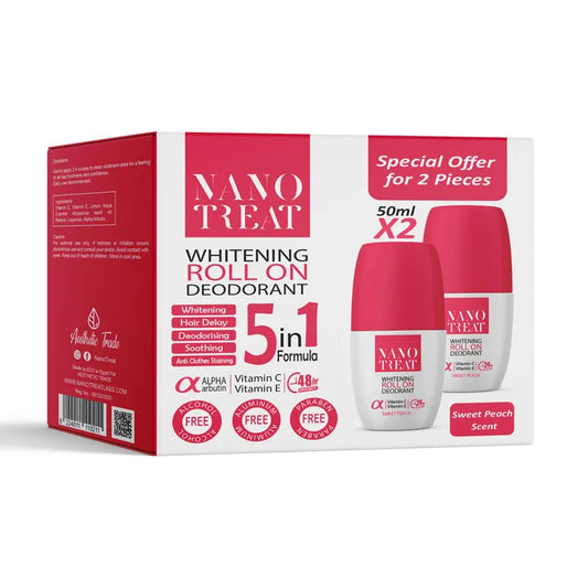 Nano Treat | Roll on Sweet Peach 1+1 | 50ml