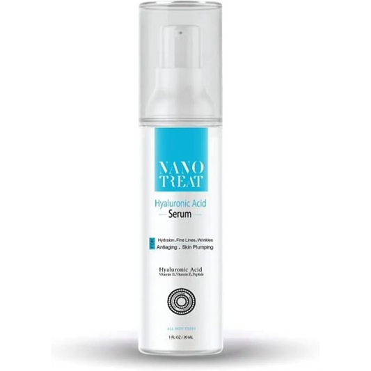 Nano Treat | Serum with Hyaluronic Acid for all skin types for both sexes | 30ml