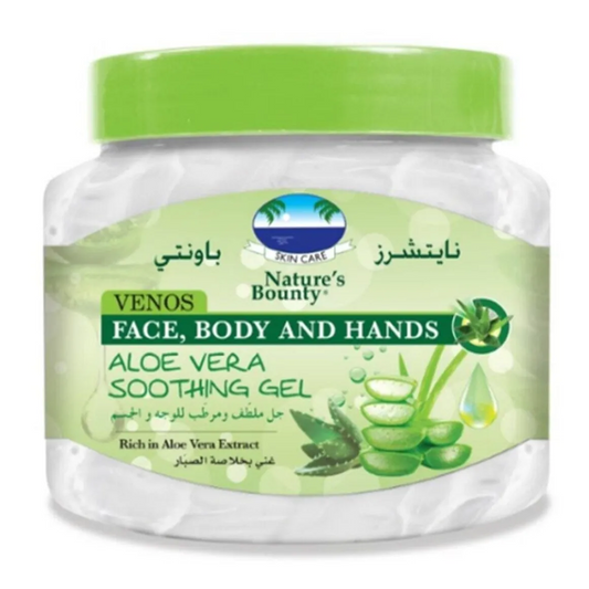 Nature's Bounty | Soothing Aloe Vera Gel for Face, Body & Hands | 600ml