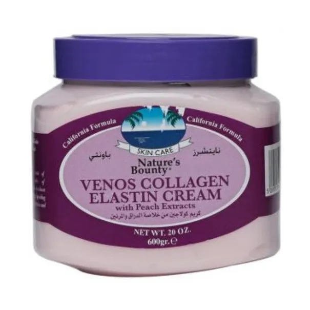 Nature's Bounty | Venos Collagen Elastin Cream | 600gm
