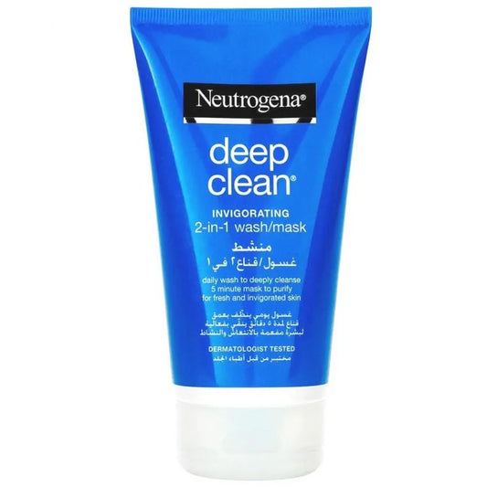 Neutrogena | Deep Clean 2 in 1 Invigorating Wash Mask | 150ml