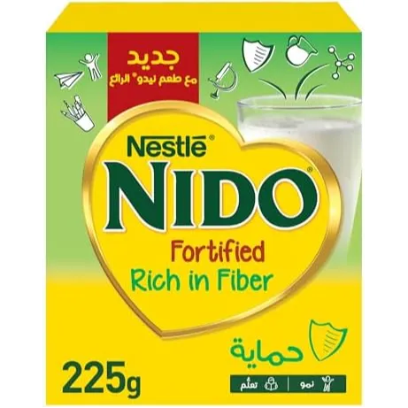 Nido | Fortified Rich in Fiber Powdered Milk | 225gm
