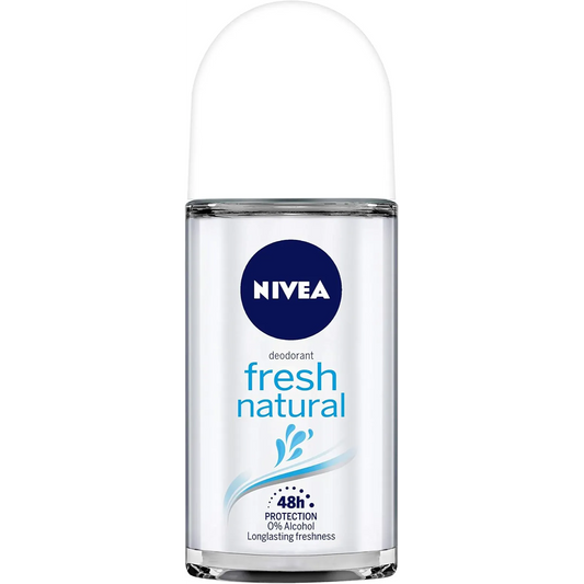 Nivea | Fresh Natural Roll On Deodorant | 50ml %15 off