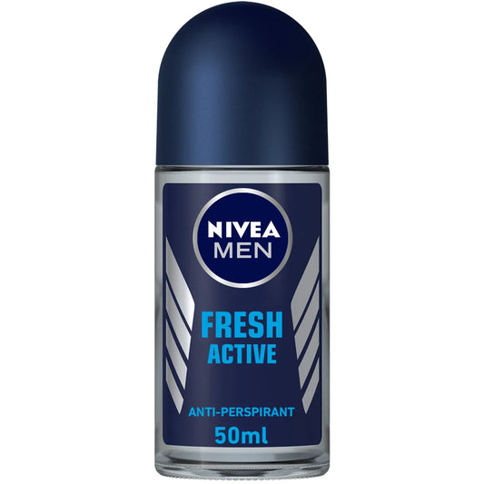 Nivea Men | Fresh Active, Antiperspirant Fresh Scent Roll On | 50ml