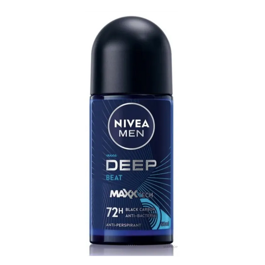 Nivea | Men Deodorant Deep Darkwood Maxx Tech 72H Black Carbon | 50 Ml