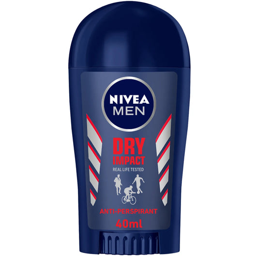 Nivea Men | Dry Impact, Antiperspirant Deodorant Stick | 40ml