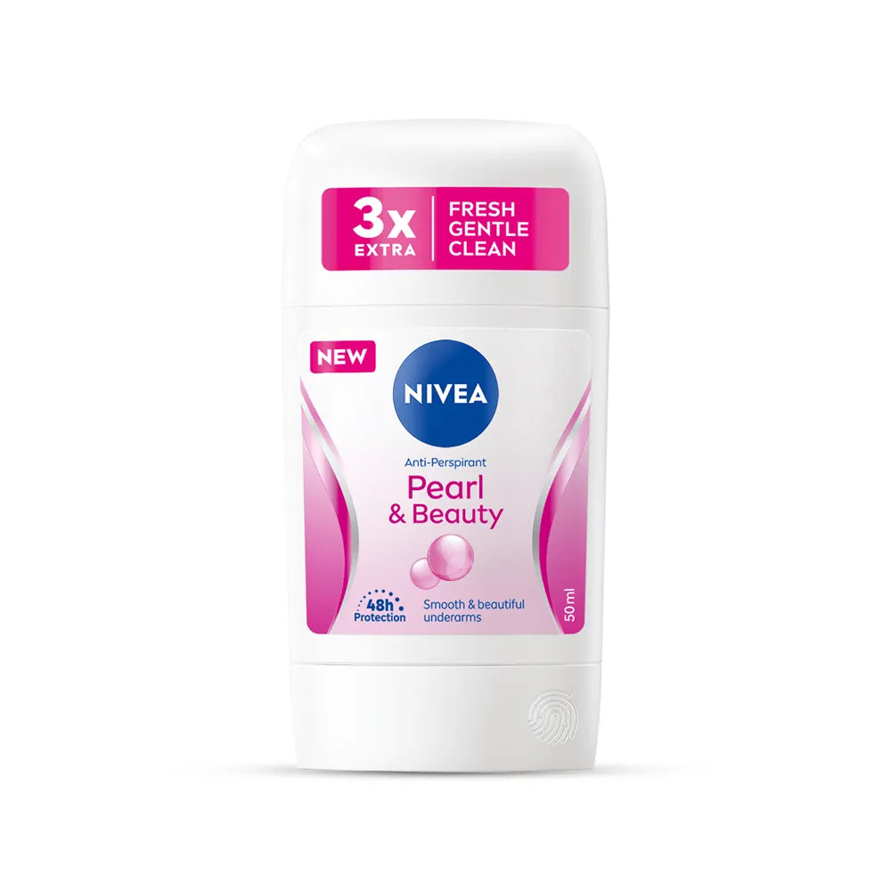Nivea | Pearl & Beauty Antiperspirant for Women Pearl Extracts Stick | 50ml