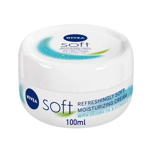 Nivea | Soft Refreshing & Moisturizing Cream Jar | 100ml