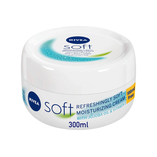Nivea | Soft Refreshing & Moisturizing Cream Jar | 300ml