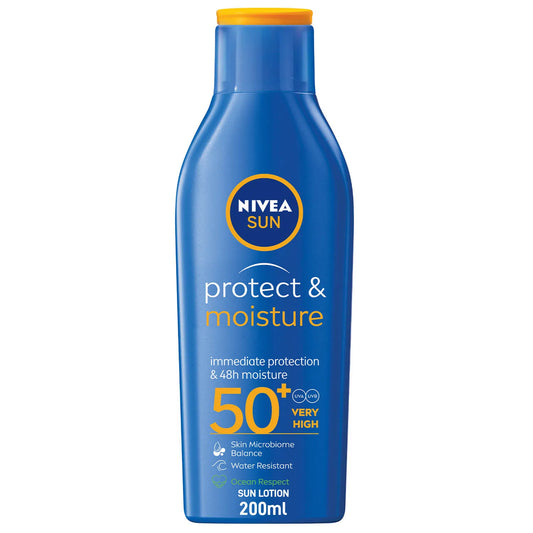 Nivea | Sun Lotion Protect & Moisture SPF 50+ | 200ml