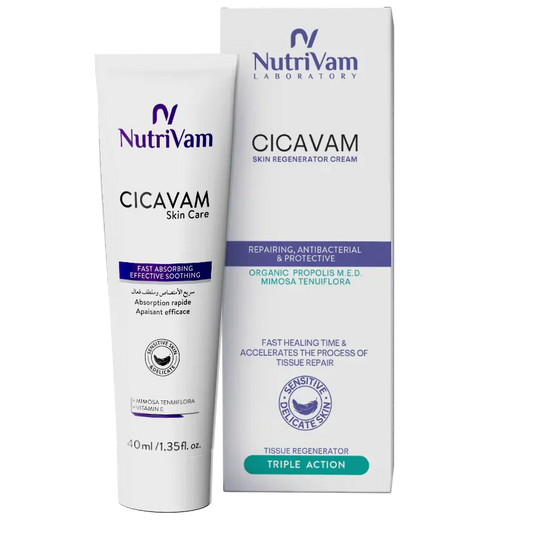 Nutrivam | Cicavam Skin Regenerator Cream | 40Ml