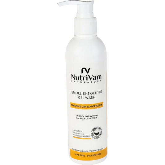 Nutrivam | Emollient Gentle Gel Wash | 300Ml