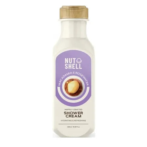 Nutshell | Shower Cream Macadamia&Rose Water | 485Ml
