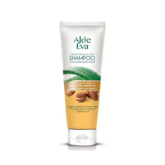 Aloe Eva Hair Strengthening Shampoo With Aloe Vera & Moroccan Argan Oil 230 Ml