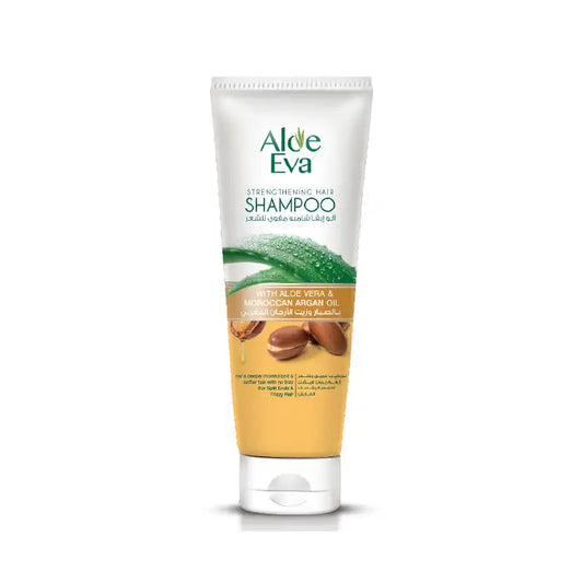 Aloe Eva Hair Strengthening Shampoo With Aloe Vera & Moroccan Argan Oil 230 Ml