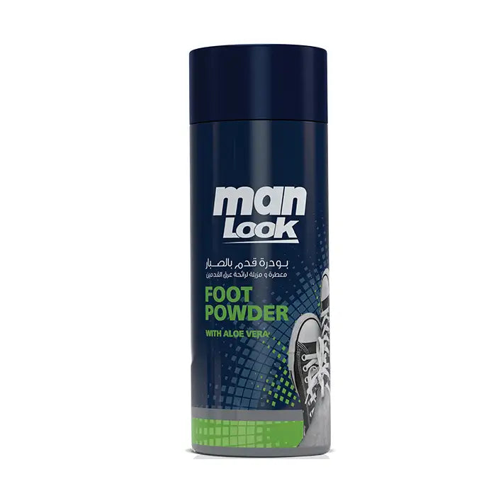 Man Look Foot Powder with Aloe Vera 50 gm