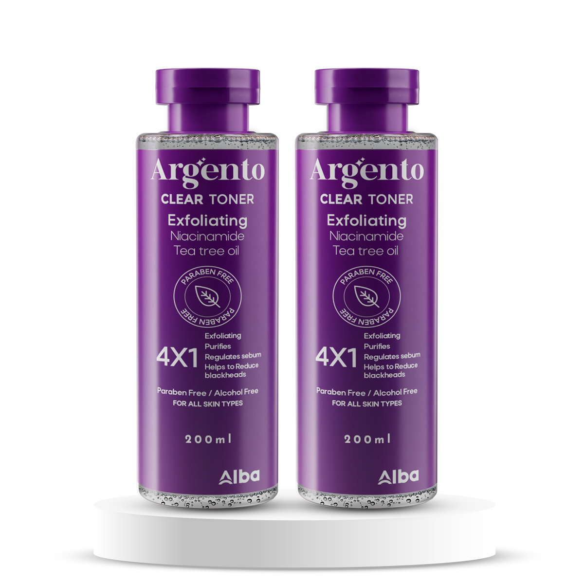 Offer Argento Toner -200 ml 1+1