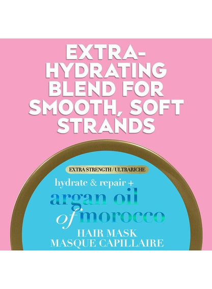 OGX Argan Oil of Morocco Hair Mask 6 oz texture and use