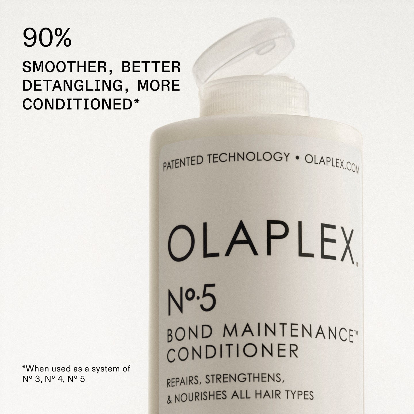 OLAPLEX No.5 Bond Maintenance Conditioner smoothing results