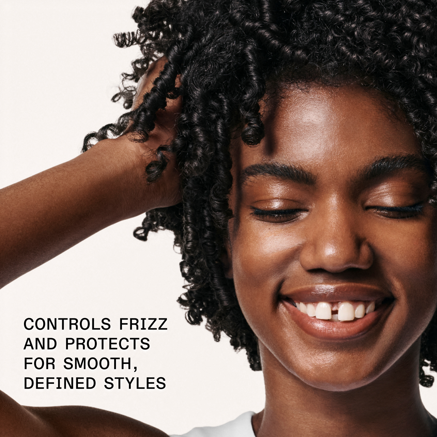 OLAPLEX No.6 Bond Smoother controls frizz and protects styles