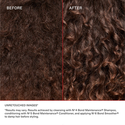 OLAPLEX No.6 Bond Smoother unretouched hair result