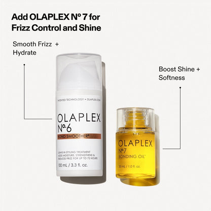 OLAPLEX No.6 and No.7 smoothing and shine routine