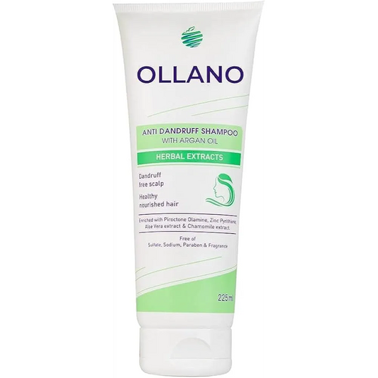 Ollano | Anti-Dandruff Shampoo with Argan Oil | 225ml
