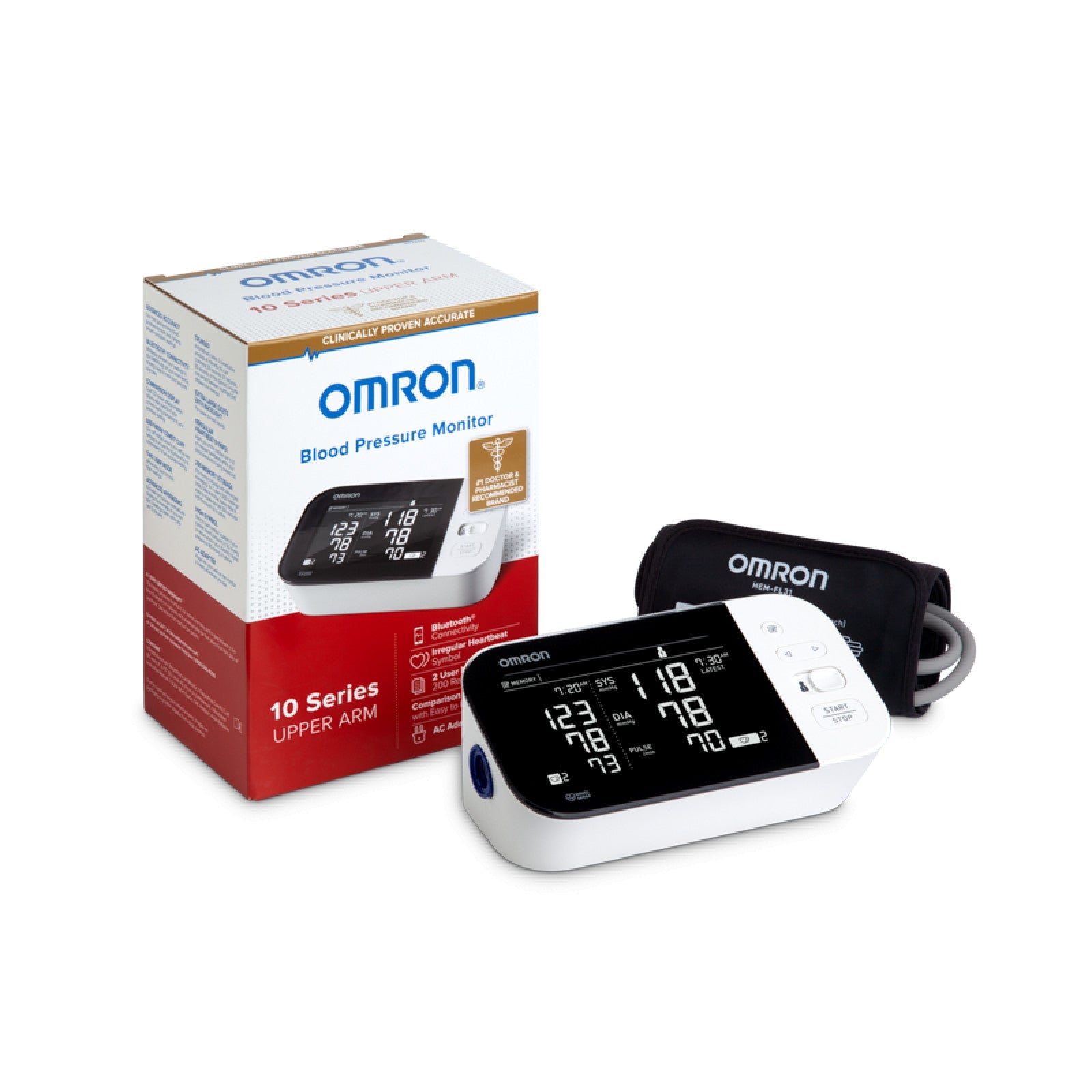 OMRON 10 Series BP7450 package contents