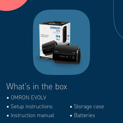OMRON EVOLV package contents