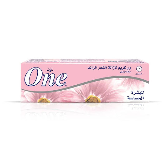 One | Hair Removal Cream Enriched with Chamomile for Sensitive Skin | 140gm