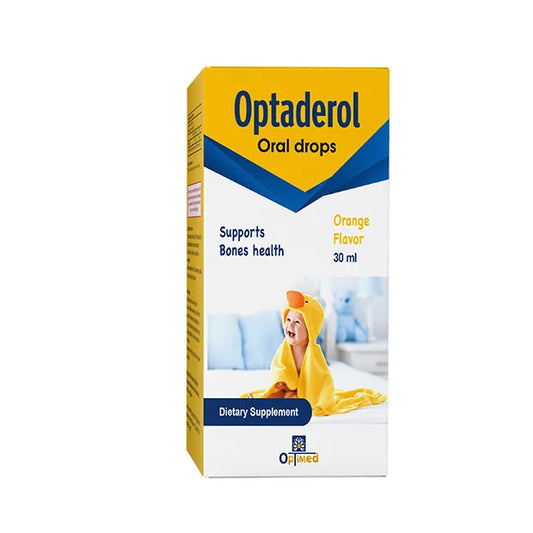 Optidrol Kids Dietary Supplement Drops with Orange Flavor | 30ml