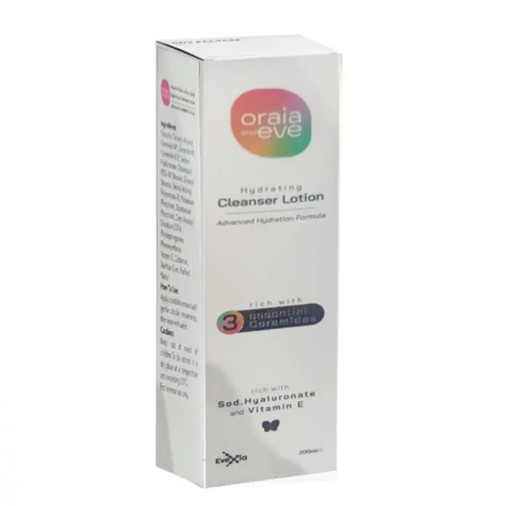 Oraia and Eva | Hydrating Cleanser Lotion | 200Ml