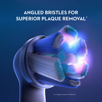 Oral-B iO Ultimate Clean white replacement head benefits