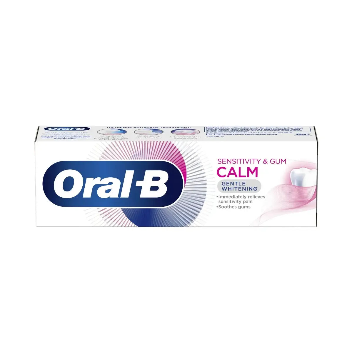 Oral-B | Gentle Whitening Toothpaste for Sensitivity & Gums | 75ml
