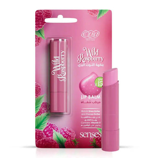Eva Skin Care Senses Lip Balm Wild Raspberry 4 Gm