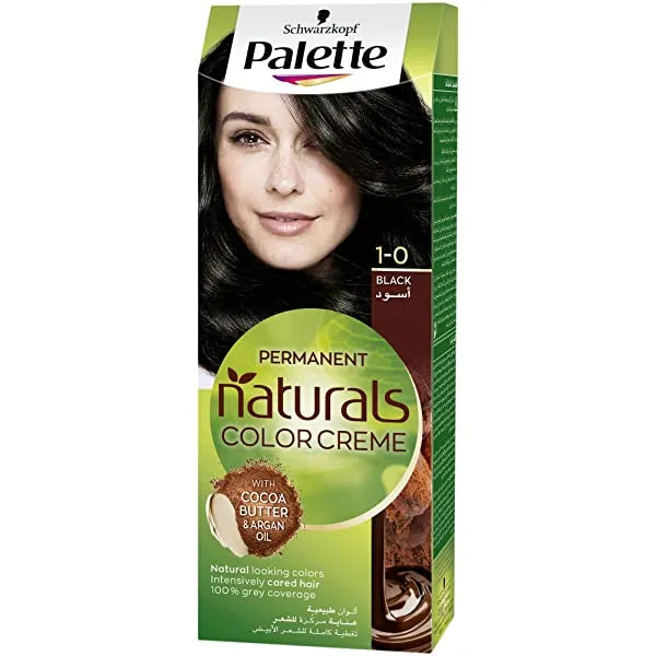 Palette | Hair Dye Natural Colors Black 0-1