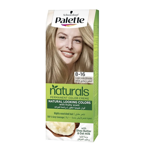 Palette | Naturals Color Creme 8-16 Ash Light Blonde