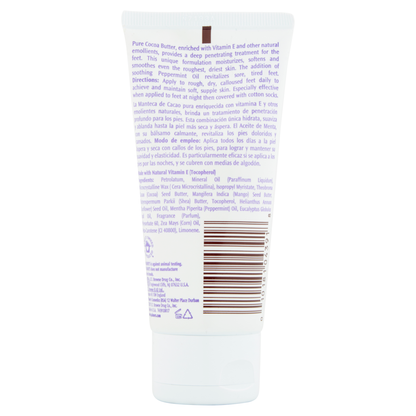 Palmer's Cocoa Butter Formula Foot Magic 60g back packaging