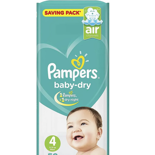 Pampers | Baby Dry Diapers Maxi Size 4 | 26 Pcs