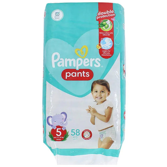 Pampers | Baby Pants Diapers Size 5 | 58 Pcs