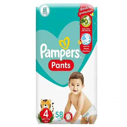 Pampers | Diaper Pants Size 4 | 58 Pcs