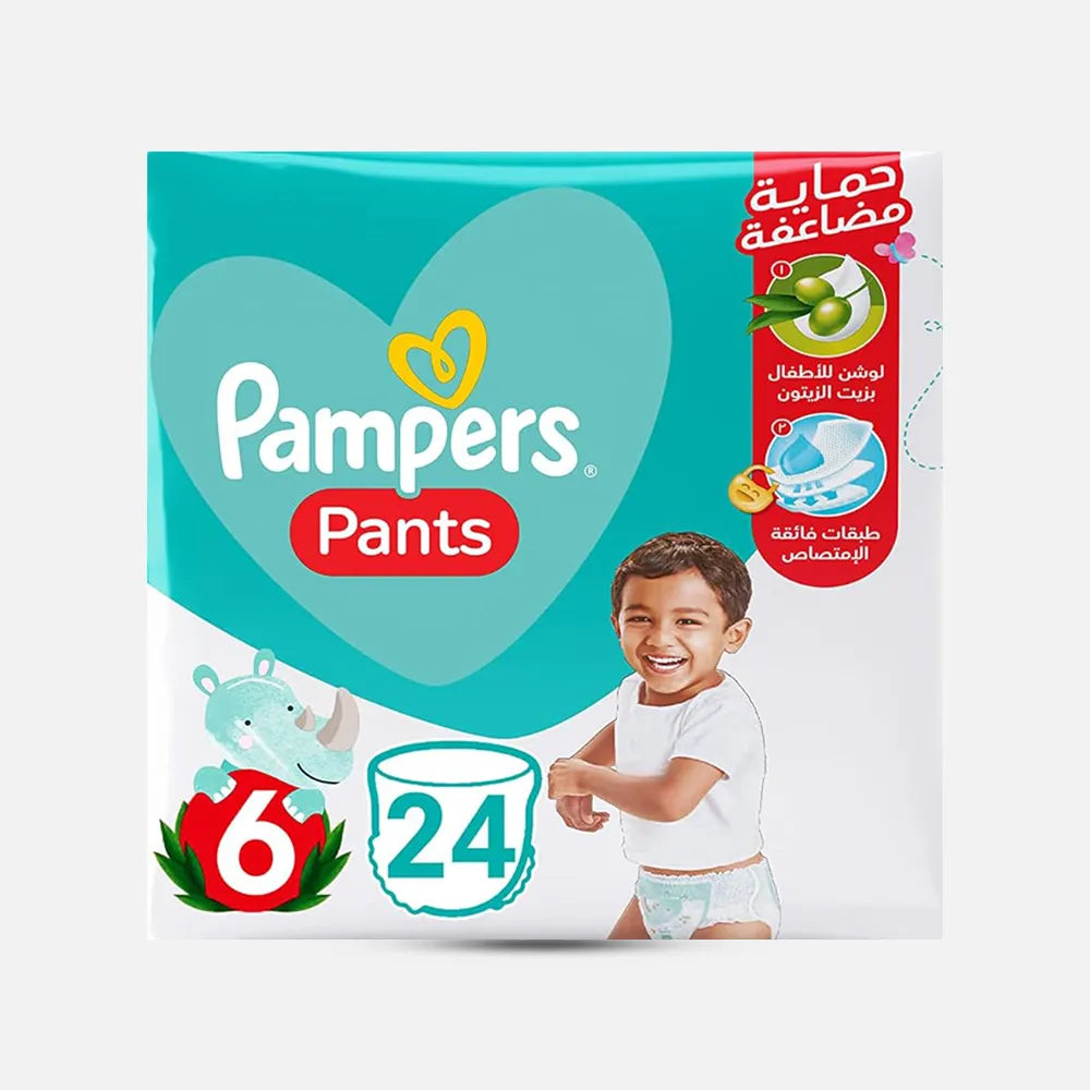 Pampers | Diapers Pants Size 6 | 24 Pcs