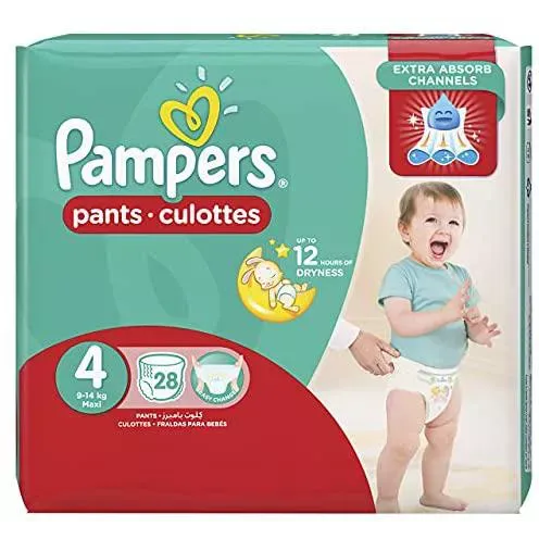 Pampers | Diapers Pants Size 4 | 28 Pcs