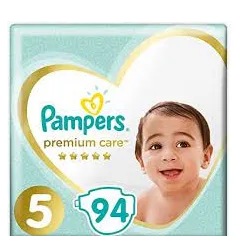 Pampers | Premium Care Diapers Size 5 Junior 11-25kg | 94 Pcs