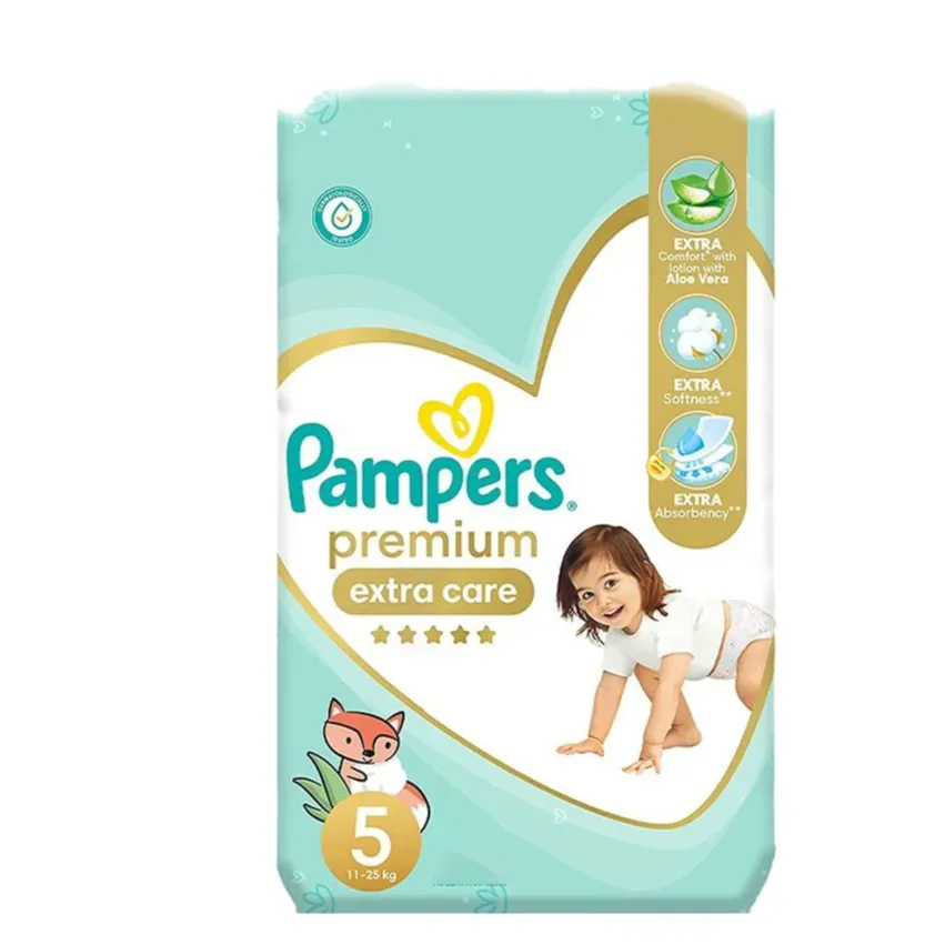 Pampers | Premium Extra Care Size 5 Diapers | 68 Pcs