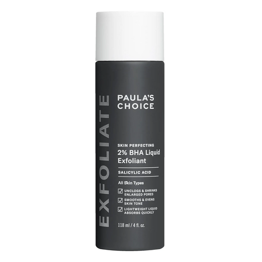 Paula's Choice | skin perfecting 2% bha liquid exfoliant combination to oily & acne prone skin | 118ml